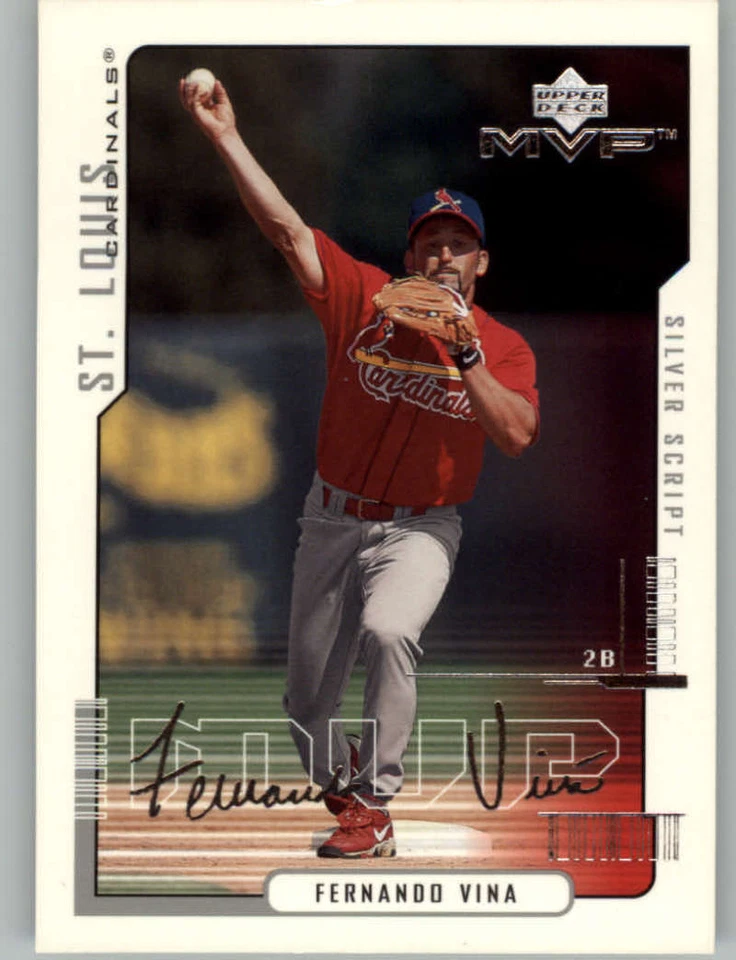 2000 Upper Deck MVP Silver Script #53 Fernando Vina  - Image 1 of 1