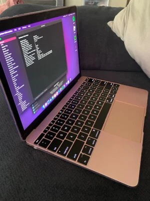Apple MacBook 12" Laptop, 256GB - MNYM2LL/A - (June, 2017, Rose Gold) - Image 1 of 4