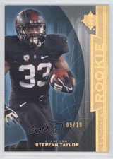 2013 Upper Deck Ultimate Collection Gold Spectrum /10 Stepfan Taylor Rookie RC