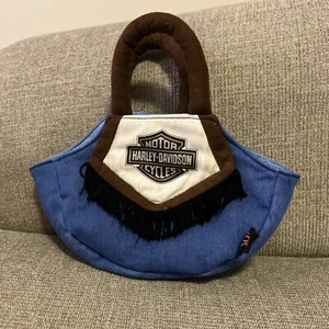 HARLEY-DAVIDSON BIKER CLUB "PURSE PETS" 2013 No Pet Kleinkind Geldbörse Fransen - Bild 1 von 8