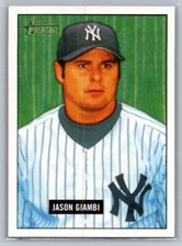 2005 Bowman Heritage Jason Giambi New York Yankees #50