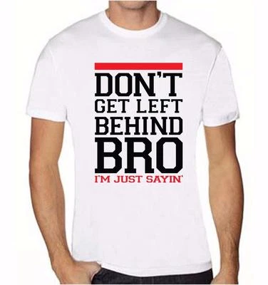 CAMISETA HOMBRE ESTAMPADA NO TE QUEDES ATRÁS BRO JESUCRISTO DISEÑO GRÁFICO Foto 1 de 4