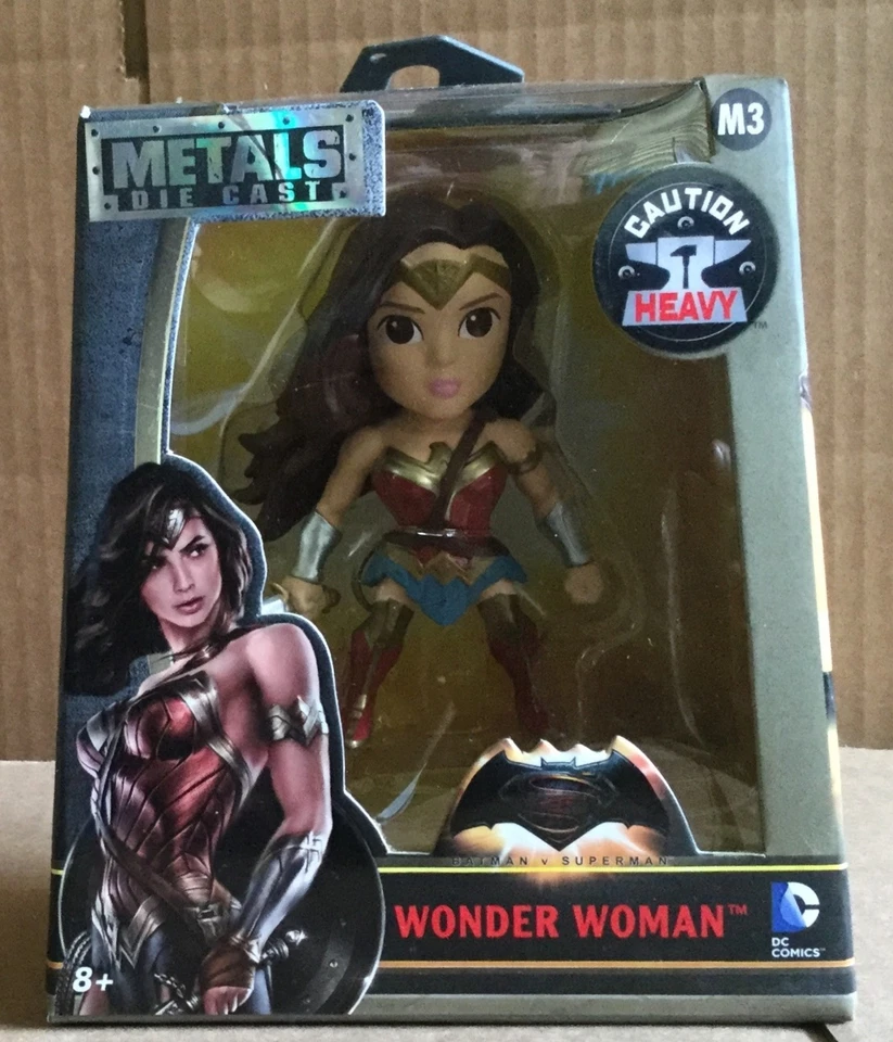 DC Comics Wonder Woman M3 Batman V Superman Metals Die Cast 4" Action Figure