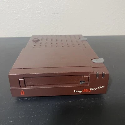 Iomega Ditto Easy 3200 External Tape Drive - IO3020-PX3 Untested - Image 1 of 4
