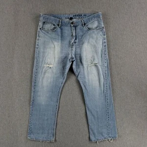 Vintage Gap 38x30 Easy Fit Jeans Premium Denim Faded Distressed Grunge 90s Y2K - Picture 1 of 12