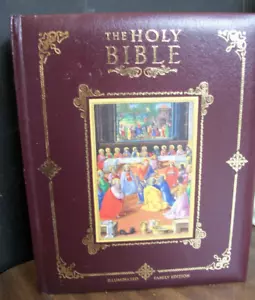 Oversized Holy Bible Illuminated Family Edition Lionheart KJV 2000 - Picture 1 of 6