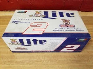 1997 Revell Rusty Wallace #2 Miller Lite Ford Thunderbird 1:18 Scale - Picture 1 of 11