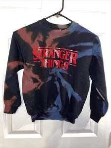 Stranger Things tie-dye sweatshirt child’s small - Picture 1 of 6