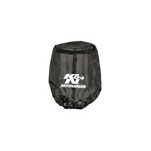 K&N Drycharger Air Filter Wrap Round Tapered Black 5.375in Base ID x 4.375in - Picture 1 of 3