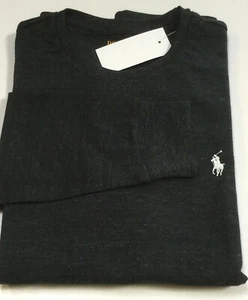 Polo Ralph Lauren langärmeliges schwarzes Herren-T-Shirt Größe Small - Bild 1 von 9