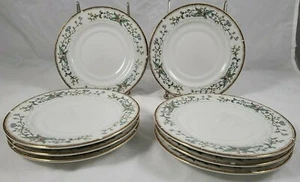 Farberware Wellesley Katherine of (8 )Saucers Plates 486 Fine China 6 1/4 - Picture 1 of 9