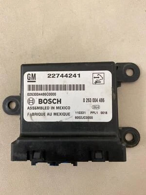 2011 Chevrolet Silverado 1500 Driver Park Assist Control Module OEM 22744241 - Image 1 of 4