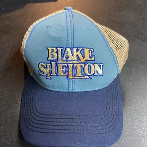 Blake Shelton Country Music Freaks Tour Hat Baseball Cap Mesh Adjustable Snap - Picture 1 of 6