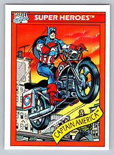 Captain America #31 Vintage Impel Marvel Super Heroes Trading Card Series 1 T4