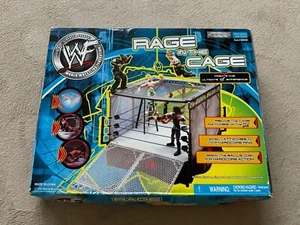 WWF Rage In The Cage Wrestling Ring Playset WWE SEHR SELTEN - Bild 1 von 4