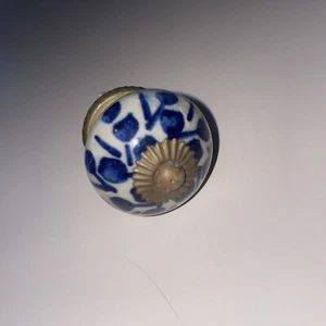 Vintage Schubladenzug/Knopf - Bild 1 von 3