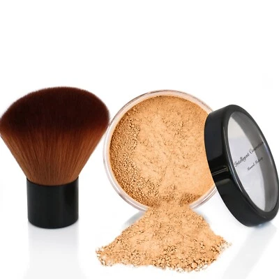 Mineral Make up Foundation Bare Natural Pure Minerals LARGE Size 10g + KABUKI - Image 1 of 4