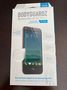 BODYGUARDZ SCREENGUARDZ PURE PHONE GLASS SCREEN PROTECTION FOR HTC ONE M9 - NEW - Picture 1 of 2