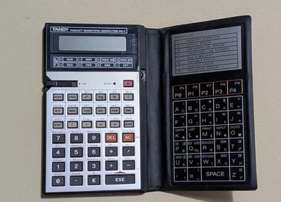 TANDY PC-7 Pocket Scientific Computer Calculator Radio Shack 26-3673 - Image 1 of 4