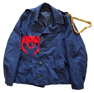 Disfraz Vintage Cosplay Cobra Ejército Azul Marino Chaqueta Para Hombre Talla Grande’s  Foto 1 de 4