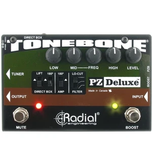 RADIAL ENGINEERING TONEBONE PZ-DELUXE Studio Akustik Instrument Vorverstärker Pedal - Bild 1 von 8