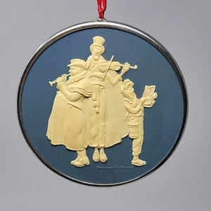 1981 Hallmark Norman Rockwell Christmas Carolers #2 Serie Kamee 3" - Bild 1 von 6