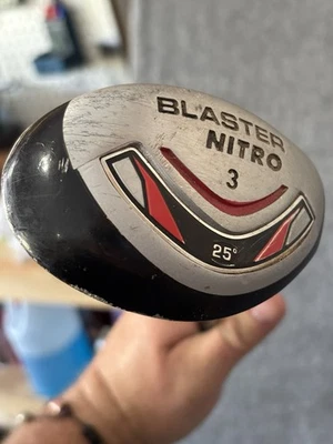 Nitro Blaster Junior Flex 25 Degree 3 Wood Golf Club Kids Right Hand - Image 1 of 4