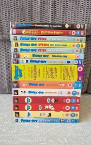 Family Guy DVD Seasons 1-9 Boxsets Bundle Job Lot 5 Bonus DVDs 1 2 3 4 5 6 7 8 9 - Picture 1 of 3
