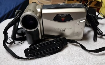 Sharp VL-AH50 LCD Hi 8 Viewcam Video Camcorder, w/Charger,  *For Parts/Repair  - Image 1 of 4