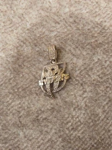 Vintage 90er DMX Ruff Ryders Sterling Silber 925 Charm Rap Hip Hop Anhänger - Bild 1 von 3