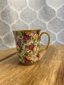 Royal Albert Old Country Roses Chintz Collection Becher 22K Goldrand - Bild 1 von 6