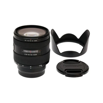 Sony A DT 16-50mm F2.8 SSM Alpha Mount Autofocus Standard Zoom Lens SAL1650 - Image 1 of 4