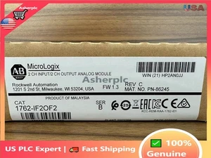 1762-IF2OF2 Neu Allen-Bradley AB SER B MicroLogix 1200 E/A Modul 1762IF2OF2 - Bild 1 von 3