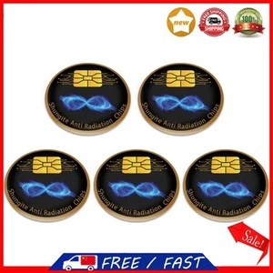 5 Pcs Cell Phone Shields Quantum Shield Sticker for Smart Phone Laptops Computer - Zdjęcie 1 z 9