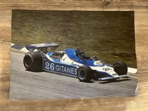 Poster Ligier JS11 Jacques LAFFITE France Gitanes Elf Goodyear F1 Formule 1 - Picture 1 of 9