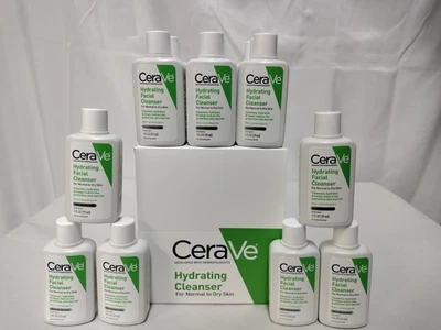 15 Pack of Cerave Hydrating Facial Cleanser: 15 fl oz total, 1 fl oz per bottle - Image 1 of 2