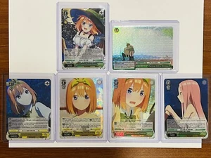 Weiss Schwarz Quintessential Quintuplets Movie - Yotsuba Nakano RRR/SR ENG (6) - Picture 1 of 14