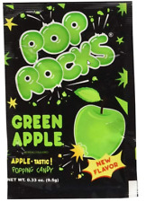 Pop Rocks Popping Candy Green Apple Flavor 3 ct