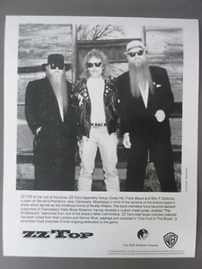 ZZ Top black & white 8 X 10 glossy promo photo 1994 ! - Picture 1 of 1