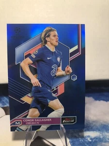 2022-23 Topps Finest UEFA Club Competitions Blue Refractor /150 Conor Gallagher - Picture 1 of 2