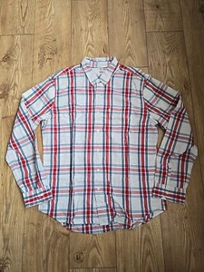 LEVIS Casual Check Shirt Men's Long Sleeve Multicoloured Cotton Extra Large - Picture 1 of 20
