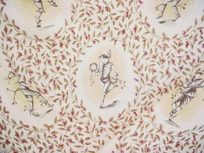 Tela de tapicería topo 1Y Scalamandre DQ 00011891 The Merry Minstrels FH Foto 1 de 4