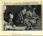 1967 Press Photo Gamal Abdel Nasser Signs Military Alliance with Iraq in Cairo