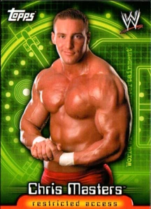 2006 Topps WWE Insider English (Reino Unido) tarjeta de lucha libre #4 de Chris Masters - Imagen 1 de 2