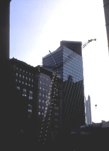 historic structures-buildings-OfficeTower sky crane @ Pittsburgh Pa.Fuji slide - Picture 1 of 1