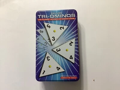 PRESSMAN Deluxe Tri-Ominos In Tin Case - Image 1 of 3