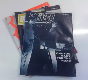 1975 "Driver - Traffic Safety Magazine for the Military Driver" - USAF LOT OF 3 - Foto 1 di 12