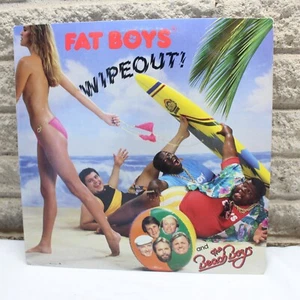 Fat Boys Wipeout And The Beach Boys Crushin' SINGLE 12" Vinyl Record VG+ - Picture 1 of 4