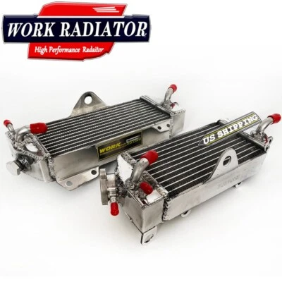 Radiador completo de aluminio para 90-93 91 92 Kawasaki 1990-1993 1991 1992 KX250 KX 250 Foto 1 de 4