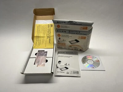 Belkin Wireless Pre-N Desktop Network Card Wider Coverage             - Image 1 of 4